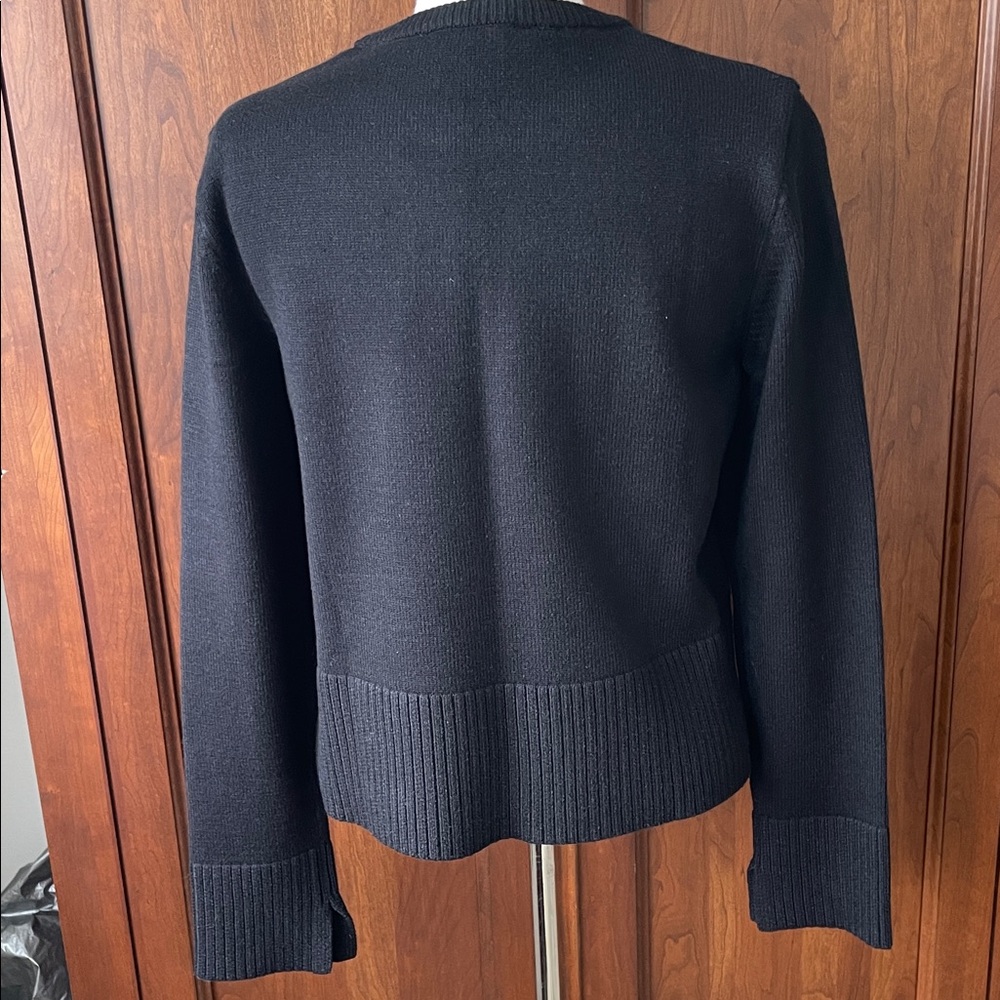 Zara Black Crew Neck Sweater - Picture 3 of 10